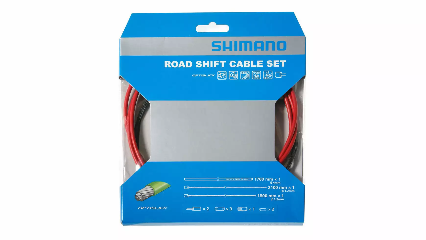 Shimano Schaltzugset Road Optislick – Bild 4