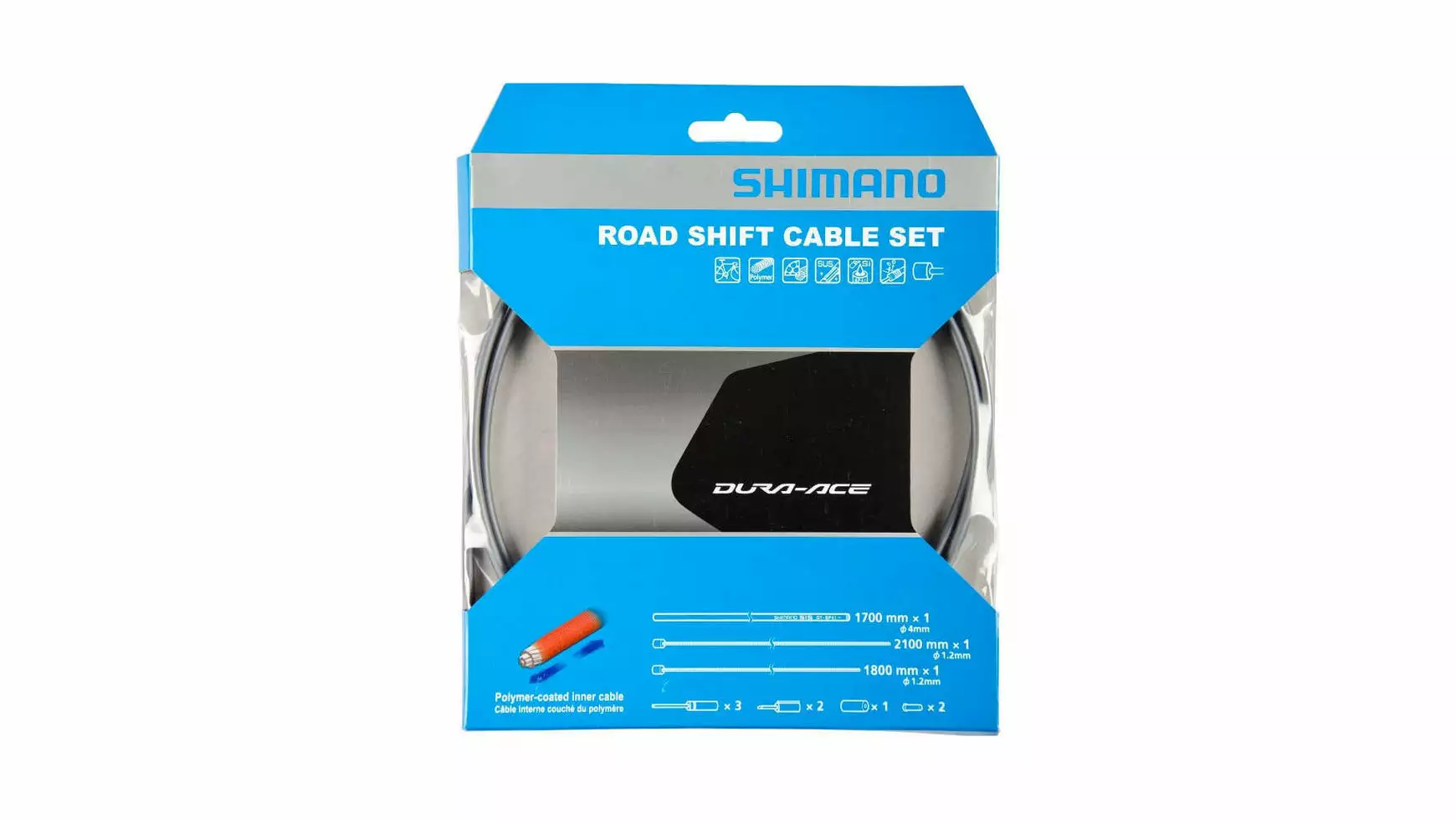 Shimano Schaltzugset Road Polymer – Bild 4