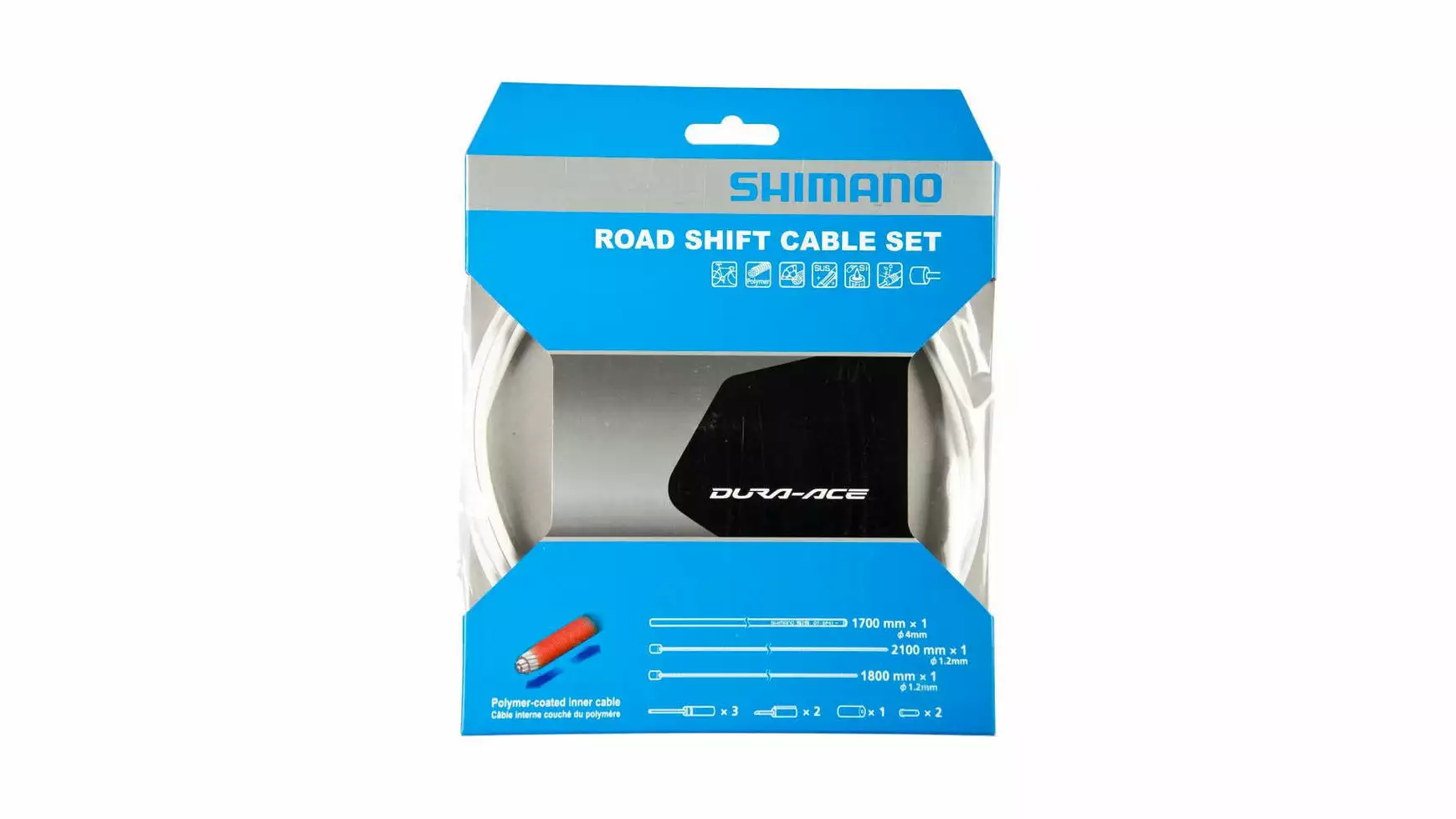 Shimano Schaltzugset Road Polymer – Bild 2